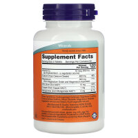 NOW Foods, Calciumcitrat, 100 Tabletten