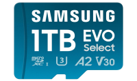 Samsung EVO Select (2024) microSD-Karte + SD-Adapter, 1...