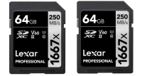 Lexar Professional 1667x SD Karte 64GB 2er-Pack, OHNE OVP