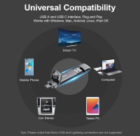 SSK 512GB USB-Stick Up to 550MB/s, Thumb Flash Drive C + A, OHNE OVP