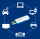 Philips Snow Edition 2.0 USB-Flash-Laufwerk USB-Stick 10x 16GB