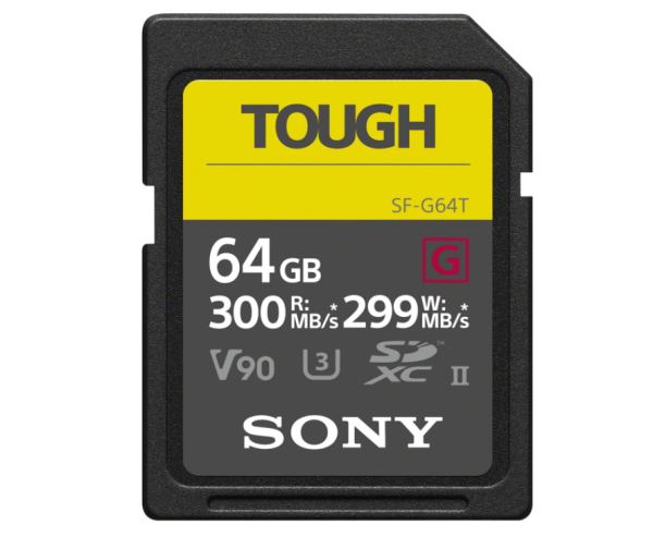 Sony SF-G64T SD-Speicherkarte, 64 GB, 299 MB/s, OHNE OVP