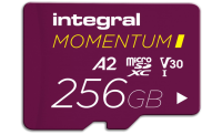 Integral Momentum I 256 GB microSDXC-Karte - bis 210 MB/s lesen, OHNE OVP