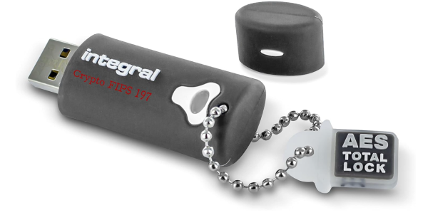 Integral 64GB Crypto-197 256-Bit 3.0 USB-Stick verschlüsselt