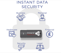 Integral 64GB Crypto-197 256-Bit 3.0 USB-Stick verschlüsselt