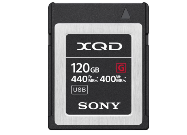 Sony QDG120F-R XQD-Speicherkarte (120 GB, G Serie), 120GB, OHNE OVP