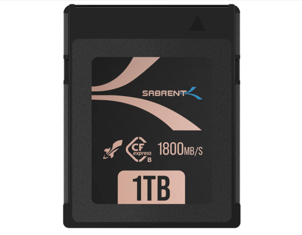 SABRENT PRO CFexpress Speicherkarte Typ B 1TB – 1800MB/s, OHNE OVP