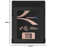 SABRENT PRO CFexpress Speicherkarte Typ B 1TB – 1800MB/s, OHNE OVP