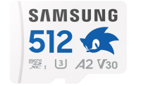 Samsung Sonic the Hedgehog(TM) microSD-Karte + SD-Adapter 512GB, OHNE OVP
