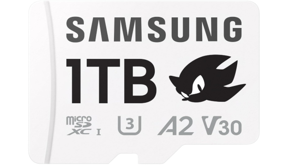 Samsung Sonic the Hedgehog(TM) microSD-Karte + SD-Adapter, 1 TB, OHNE OVP