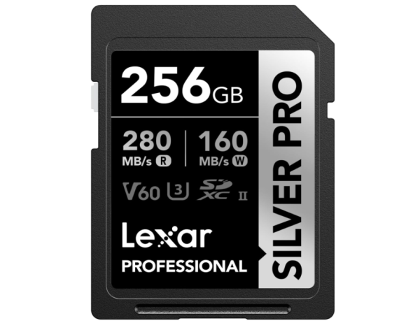 Lexar SILVER PRO SD Karte 256GB, UHS-II SD Speicherkarte, OHNE OVP