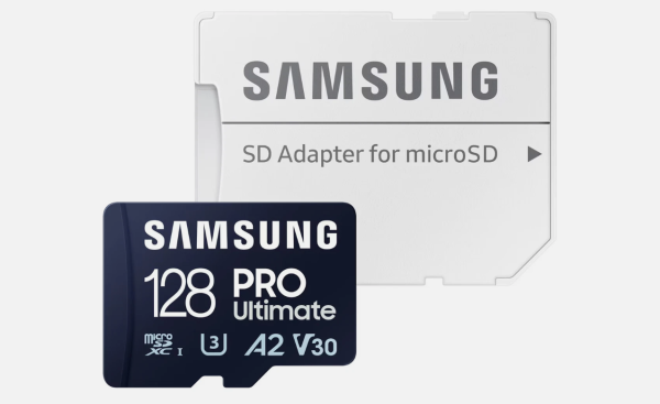 Samsung PRO Ultimate microSD-Karte + SD-Adapter, 128 GB ❌ Ohne OVP