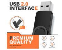 Uflatek USB Sticks 16GB USB 2.0, 10 Stück Memory Stick Bunt, OHNE OVP
