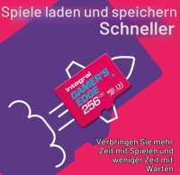 Integral 256GB Gamers Edge Micro SD Card für die Nintendo Switch, OHNE OVP
