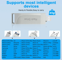 USB Stick 256GB für Phone, Levida Speicherstick,Photostick, OHNE OVP
