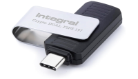 Integral 64GB Crypto-C Dual Verschlüsselter USB-Flash-Speicherstick, OHNE OVP