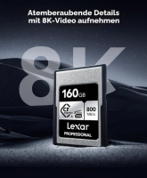 Lexar Professional SILVER Series CFexpress Typ A Karte 160GB für Sony, OHNE OVP