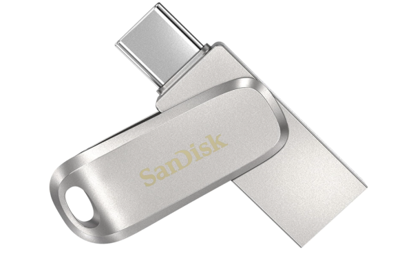 SanDisk Ultra Dual Drive Luxe 1 TB, USB-C + USB-A, 400 MB/s, OHNE OVP