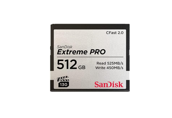 SanDisk Extreme Pro CFast 2.0 Speicherkarte 512 GB, OHNE OVP