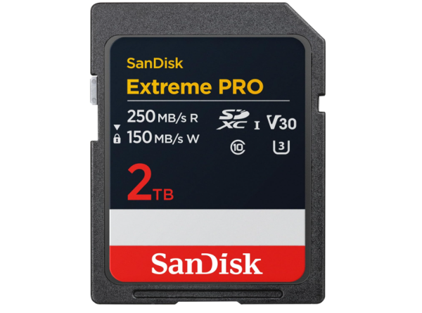 SanDisk Extreme PRO Extreme PRO SDXC UHS-I Speicherkarte 2TB, OHNE OVP