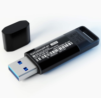 iStorage datAshur BT 64 GB - Verschlüsseltes sicheres Flash-Laufwerk, OHNE OVP