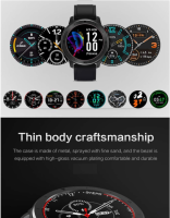 Monkeylectric SWISS90 SWISS87-Graphite Leather Chisel, Unisex, Smartwatch