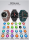 Monkeylectric SWISS87 Leather Bezel Silver Unisex-Adult, Smartwatch, One Size