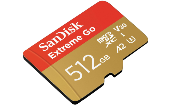 SanDisk 512GB Extreme Go Micro SDXC Karte 200 MB/s Android OHNE OVP