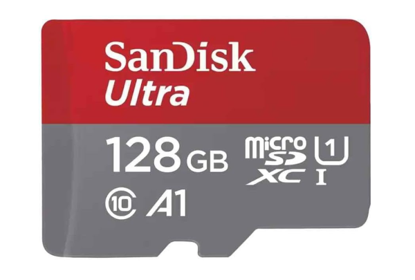 SanDisk 128GB Ultra microSDXC für Chromebooks, bis zu 140MB/s Lesen, OHNE OVP