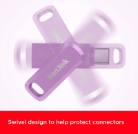SanDisk 128 GB Ultra Dual Drive Go, USB-C & USB-A, 400 MB/s Lesen, OHNE OVP
