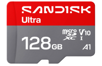 SanDisk Ultra microSDXC 128 GB, UHS-I-Karte + SD Adapter,...