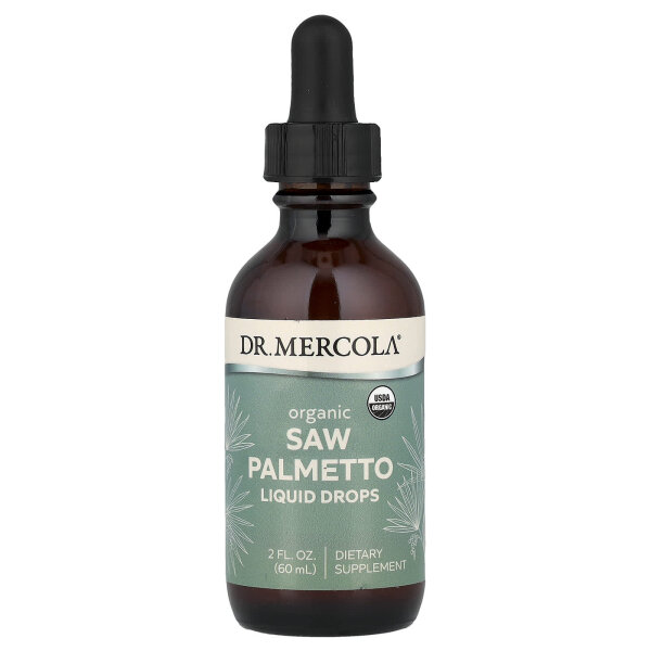 Dr. Mercola, Bio-S?gepalmen-Fl?ssigtropfen, 60 ml