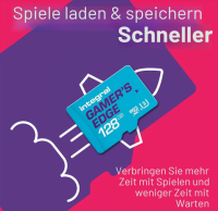 Integral 128GB Gamers Edge Micro SD Card für die Nintendo Switch, OHNE OVP