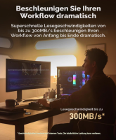 Lexar Professional SD Karte 512GB SDXC UHS-II Speicherkarte, OHNE OVP