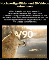 Lexar Professional SD Karte 512GB SDXC UHS-II Speicherkarte, OHNE OVP