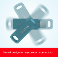 SanDisk Ultra Dual Drive Go USB Type-C 256 GB 400 MB/s, OHNE OVP