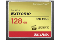 SanDisk Extreme CompactFlash Speicherkarte 128 GB, OHNE OVP