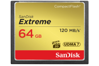 SanDisk Extreme CompactFlash Speicherkarte 64 GB, OHNE OVP