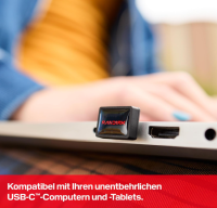 SanDisk Extreme Fit 1 TB, USB-C Laufwerk, bis 400 MB/s, OHNE OVP