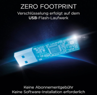 Integral 128GB Secure360 256-Bit Software Encrypted 3.0 USB Stick, OHNE OVP