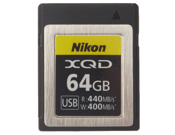 Nikon XQD Professional Speicherkarte 64 GB bis zu 440 MB/s Lesen