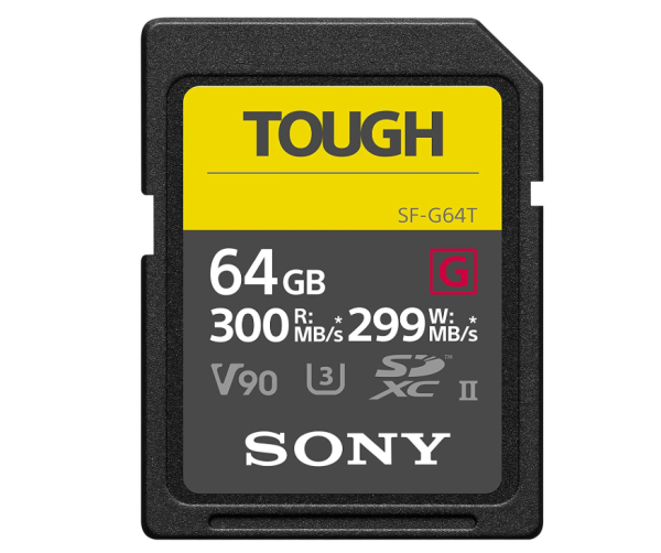 Sony 64GB SF-G series TOUGH specification UHS-II Speicherkarte, OHNE OVP