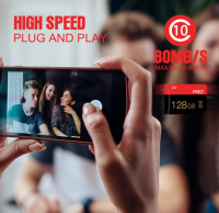 Jotang 256GB Class 10 Micro Speicherkarte mit SD Adapter, OHNE OVP