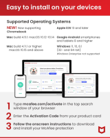 McAfee Total Protection 2026 - 2027 1 Gerät 1 Jahr, CODE PER MAIL