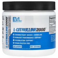 EVLution Nutrition, L-Citrulline 2000, geschmacksneutral,...