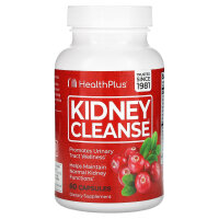 Health Plus Kidney Cleanse & Healthy Function, 550mg,...