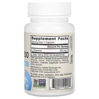 Jarrow Formulas, Theanin 200, 200 mg, 60 Vegetarische Kapseln
