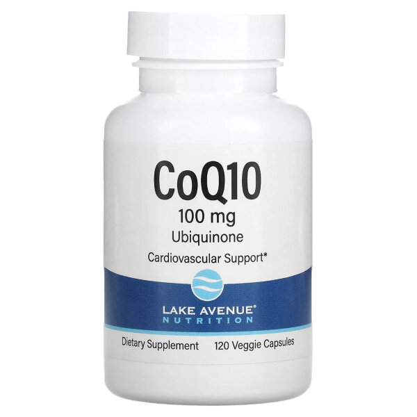 Lake Avenue Nutrition, CoQ10, 100 mg, 120 vegetarische Kapseln