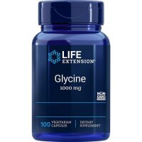 Life Extension, Glycine, 1000mg, 100 Veg. Kapseln
