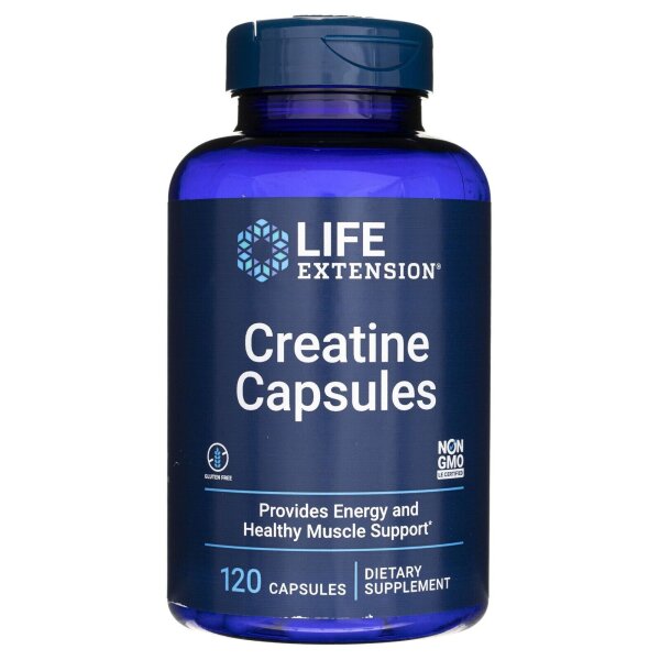 Life Extension, Kreatin-Kapseln, 120 Kapseln